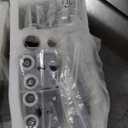 Bathtub Shower Door 56-60" W x 58" H Semi-Frameless Shower Doors for Bath Tub Glass Shower Door with 1/4" (6mm) Clear Tempered Glass for Bathroom, Silver