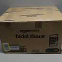 Amazon Basics Facial Tissue, 2-Ply, 2880 Count (18 Packs of 160), (Packaging May Vary)