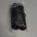 Thermal Underwear Women Long Johns Set Fleece Lined Warm Base Layer Long Sleeve for Weather Top Bottom Pajama (Medium, Black)