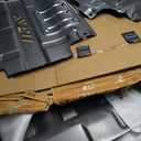 Manganese Steel Full Skid Plate Package with Front Transmission Skid Plate Compatible with 2015-2022 Ford F150 Steel Version Splash Guard Shield Kit