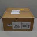 Wimarsbon Small Ottomans, 100% Hand Knitted Pouf, Round Footrest with 4 Non-Skid Wood Legs, Boho Dcor Cotton Rope Pouffe Beside Sofa, Leisure Floor Step Chair for Living Room (Yellow)