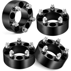 EVIL ENERGY 5x4.5 Wheel Spacers Compatible with Ford Ranger 1983-2011, 2in (50mm) Lug Centric Adapters 4 pcs 5x114.3 mm with 82.5 Hub Bore 1/2" x20 Stud, Not Hubcentric