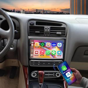 4+64G Car Stereo Radio for Lexus GS300 GS400 GS430 1998 1999 2000 2001 2002 2003 2004 2005 with Wireless CarPlay Android Auto 9'' Touch Screen Head Unit Bluetooth Radio with GPS WiFi AHD Backup Camera
