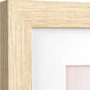 Momentworth 20x30 Frame Set of 3, Natural Wood Grain 20x30 Poster Frame for Gallery Wall Mounting (3 Pack,Natural)