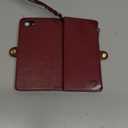 XcaseBar for iPhone SE 3rd/7/8 Wallet case with Zipper Credit Card Holder【RFID Blocking】, Flip Folio Book PU Leather Phone case Shockproof Cover Women Men for Apple SE case Wine Red