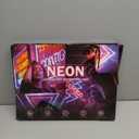 Christmas Neon Sign Gingerbread Man Throwing Candy Cane Neon Light Dimmable Led Gingerbread Wall Decorations Fun Christmas Waving Light Up Sign for Gifts