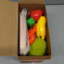 CUTE STONE Kids Kitchen Accessories, Toy Pots & Pans Set with Sound & Light Induction Cooktop, Cuttable & Peelable Play Food, Play Cookware, Educational Role Play Gift for Toddlers & Kids Ages 3+