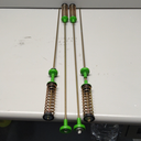 DC97-16350S Washer Suspension Rods (26.4in) - Compatible with Samsung Washer WA50R5200AW, WA45T3400AP, WA41A3000AW - Replaces DC97-16350T, DC97-16350U - Suspension Rods for Samsung washing machine