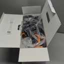 Leg Massager with Heat and Compression, Foot and Calf Massager for Circulation and Pain Relief, Compression Boots with Handheld Controller, 6 Modes 3 Intensities, Gift for Mom Dad (Black)