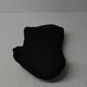 Lumbar Support Pillow for Office Chair, Memory Foam Lumbar Pillow for Lower Back Pain Relief (Oval Black)
