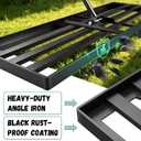Lawn Leveling Rake 36X12 inch,Lawn Leveler with 78" Long Handle,Heavy Duty Ground Leveler for Yard,Sand,Dirt,Golf and Farm,Effort Saving Lawn Leveling Tool,Landscape Leveling Rake