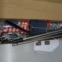 8 Pack Solar American Flag Pathway Lights-4th of July Outdoor Decor American Flag Lights with 8 Modes, Patriotic Pathway Lights for 250th Anniversary Celebration Independence Yard Garden Day Decor
