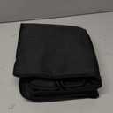 Inflatable Seat Cushion, Airplane Seat cushion for Long Flights Without Air Pump, Pressure Relief Seat Cushion, Wheelchair Cushions Applicable to Various Scenarios, Relief Discomfort in Coccyx&Buttock (Square, Black)