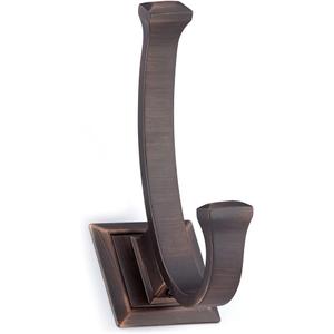 Richelieu Hardware RH1173021BORB Transitional Metal Hook, Brushed Oil-Rubbed Bronze