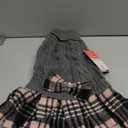 KYEESE Dog Sweater Stretchy Knitwear Pet Sweater Dress Warm Pullover Pet Coats Comfy Dogs Clothes with Bowtie Soft Turtleneck Dog Sweaters for Small Dogs Male, Grey, Large