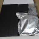 TUTOTAK Corner Shelf with LED Light, 6-Tier Corner Bookshelf for Small Space, Narrow Display Corner Shelf Stand with Storage Rack, for Living Room, Bedroom, Black BS05BK006L