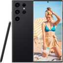 Unlocked Smartphone 6.7inch Cell Phone c24 Ultra 4+64GB HD Full Screen Straight Talk Phone Dual Sim Unlocked Android Phones Boost Mobile Phone (Black)