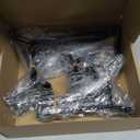 Chumia 18 Pcs Anti Slip Plate Stands for Display, Black Iron Easel Plate Holder Picture Frame Holder Stand for Display Decorative Photo Tabletop Artwork(4, 6, 8 Inch)