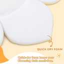 Flower Baby Bath Pad for Infant Bathtub Sink Flower Mat Tub Little Lotus - Petal Soft Supports Lounger Newborn Bathing Insert Seat Baby Essentials, Sunflower