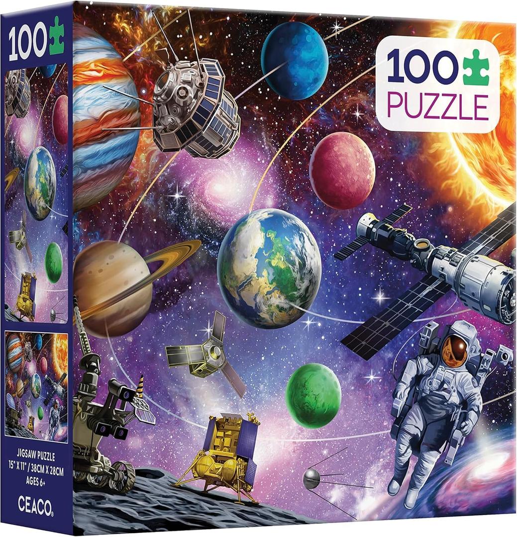 Ceaco - Cosmos - 100 Piece Jigsaw Puzzle (15 x 11)
