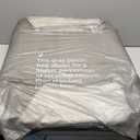 Wedge Pillow for Sleeping, 7.5" Bed Wedge After Surgery, Back Pain Relief, Memory Foam Pillow Triangle Incline Wedge for Back Support, Leg Elevation (White-blue)