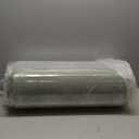 MAXYOYO Tri-Fold Mattress, 6 Inch Tufted Folding Mattress with Chenille Fabric, Portable Queen Size Floor Guest Mat for Adults, Foldable Topper for Camping, Green