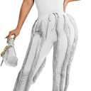 EDITCOZY Women Sexy Two Piece Outfits Fringe Pants Set Tassel Club 2 Piece Sets Going Out Birthday Party Night (XX-Large, White)