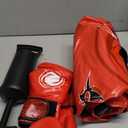 67 Inch Inflatable Punching Bag for Kids 3-12, Standing Boxing Set for Karate & Taekwondo Training, Stable Boxing Bag Active Toy for Boys & Girls, Perfect Christmas Birthday Gifts (Red)