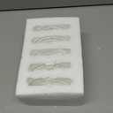 OwnMy 5PCS Clear Glass Candle Plates 3 Inch Pillar Candle Holders, Glass Coasters Small Round Candle Base & Plates and Trays for Dining Wedding Table Centerpieces