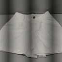 Belle Poque Women Demin Shorts High Waisted Wide Leg Jean Shorts with Pockets, White, S