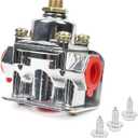 BARTOO Fuel Pressure Regulator Carburetor Parts Pressure Regulator 12-804 1-4 PSI 3/8in NPT