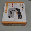 BATAVIA Electric Staple Gun, 2-in-1 Cordless Brad Nailer & Stapler Kit with 2000Pcs Nails & Staples, 4V Lithium-ion Rechargeable Nail Gun for Upholstery, Wood Working, DIY Home Projects