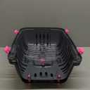 Ferplast Jet Pet Carrier: Value Dog Carrier Suitable for Toy Dog Breeds & Small Cats, Assembled Dimensions: 12.6L x 18.5W x 11.42H inches, Fuchsia