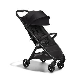 Baby Jogger City Tour 2 Ultra-Compact Carry-On Approved Travel Stroller with Belly-Bar, Lightweight Baby Stroller with Easy One-Step Fold, Baby Travel Essential, Eco Black