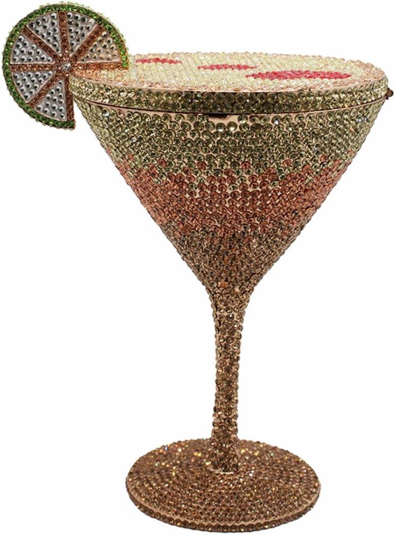 Women Goblet Rhinestone Evening Bag Cocktail Cup Diamond Clutch Funny Crystal Prom Handbag Wedding Purse for Party (Champagne) Women Goblet Rhinestone Evening Bag Cocktail Cup Diamond Clutch Funny Crystal Prom Handbag Wedding Purse for Party (Champagne)