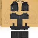 OEDRO Floor Mats & Cargo Liner for Chevy Tahoe/GMC Yukon 2025-2021 (Only for Bucket Seats), TPE All-Weather Floor Mats for Chevrolet Tahoe GMC Yukon