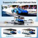 USB-C to HDMI 2.1 Cable 10FT,8K@60Hz,4K@240Hz/144Hz/120Hz, 48Gbps Thunderbolt 5/4/3 Type C to HDMI 8K Braided Cord, Support HDR HDCP2.3 for iPhone 17, MacBook Pro/Air iPad, Galaxy S26, Pixel 9, XPS