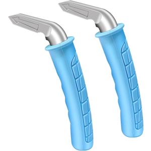 2 Pack Car Door Handle for Elderly Car Handle Assist Portable Vehicle Support Handle for Easy Sit to Stand Assistance Auto Cane for Seniors and Handicapped Supports Up to 450 Pounds (Blue)