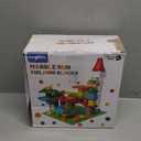 Marble Run Toy Motorized Elevator Marble Maze Kit with Perpetual Motion Machine, Building Block Educational Construction Game Playset STEM Learning Hand Eye Coordination Training Unlimited DIY