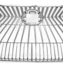 X AUTOHAUX Front Hood Bumper Grille Grill for Lexus ES350 2019-2021 Front Bumper Kidney Grille Grill Chrome Silver Tone