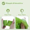 270 Count 13 x 9 Dog Poop Bags Rolls with Holder | Leakproof, Extra Thick & Tear-Resistant Waste Bags for Doggie, Cats & Pets | Unscented, Sturdy & Durable Pet Cleanup Bags for On-The-Go Use