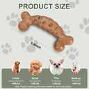 Small Dog Chew Toys for Aggressive Chewers Small Breed Under 20lbs | Dog Bone Toy Bacon Flavored Tough Puppy Toy to Keep Them Busy