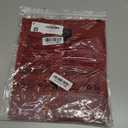 Armani Exchange Men's Crew Neck Logo Tee T Shirt Grid Logo (Red, L)