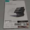 ESR [Upgraded] iPad Pro 13 Inch Case with Keyboard (M5/M4, 2025/2024), iPad Pro 13 Keyboard Case with Magnetic Stand, Portrait/Raised Modes for iPad Pro 13, Removable, Rebound 360 Series, Black