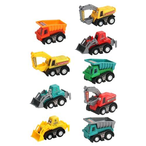 Fajiabao Construction Toy Cars for Toddlers 1-3 Boy Toys Mini Pull Back Cars Small Truck Sensory Bin Bulk & Goodie Bag Stuffers Party Favors for Kids 3-5 (Color Random)