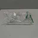 ZEXALOR Clear Plastic Storage Bin with Lid, Organizer for Pantry, Office, Bathroom, Kitchen, Snack, Tea Bag, Coffee Container (Small)