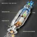 KAC Catalytic Converter for Camry 1997-2001, Solara 1999-2001, Automotive Replacement Catalytic Converters OE#16288 - EPA Compliant