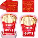 Vesici 100 Pcs Galentines Plates and Napkins Galentines Party Supplies Valentines Dinnerware Set Disposable 50 Plates and 50 Napkins Paper Cocktail Decorative Dinnerware for Valentines Galentine Day