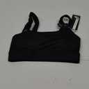 Adidas Womens Training Ribbed Light Support Bra ((XX-Small) C, Black/White)