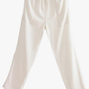Summer Cotton Linen Tai Chi Pants Loose Tang Suit Pants Men Chinese Kung Fu Uniform Pants, Size XL
